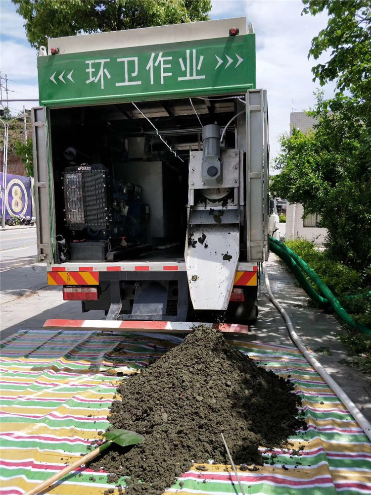 沁水淤泥干湿分离
