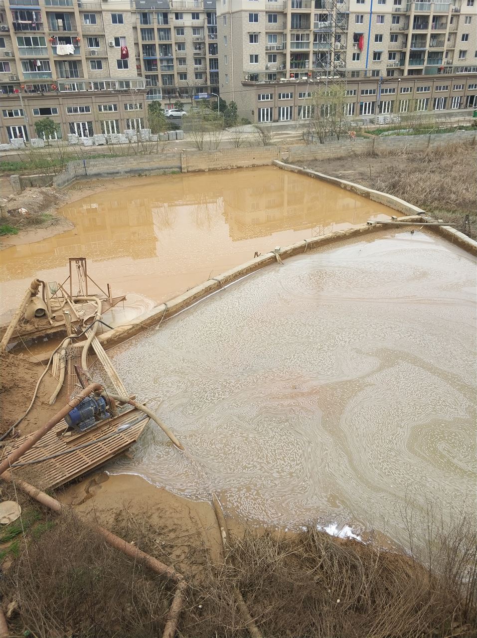 沁水沉淀池淤泥清理-厂区废水池淤泥清淤