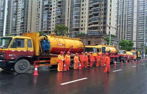沁水市政管道清淤
